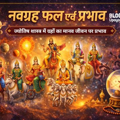 नवग्रह फल एवं प्रभाव: ज्योतिष शास्त्र में ग्रहों का मानव जीवन पर प्रभाव